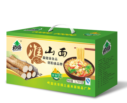 柏盛1750克淮山面箱效果图